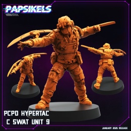 PCPD HYPERTAC C SWAT UNIT - 9