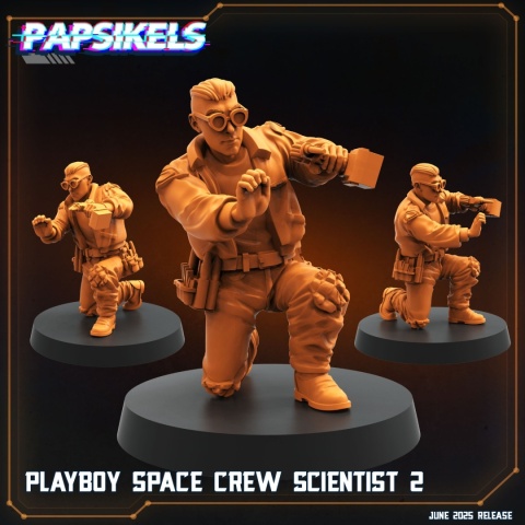 PLAYBOY SPACE CREW SCIENTIST - 2