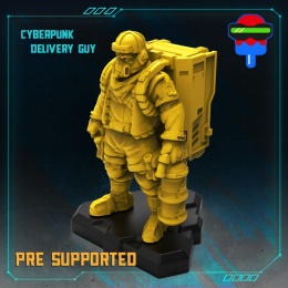 CYBERPUNK DELIVERY GUY