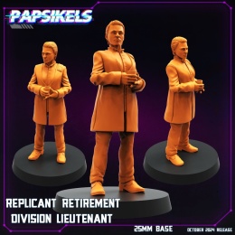 REPLICANT RETIREMENT DIVISION LIEUTENANT