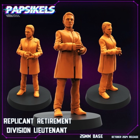 REPLICANT RETIREMENT DIVISION LIEUTENANT