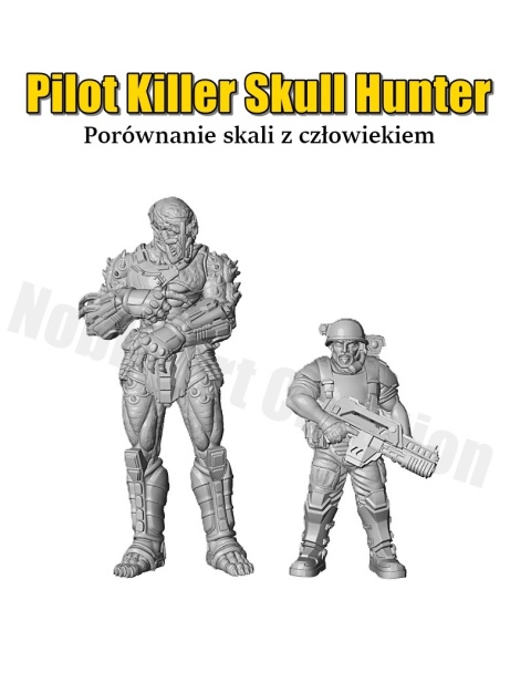 PILOT KILLER SKULL HUNTER - 1 PILOT KILLER SKULL HUNTER - 1
