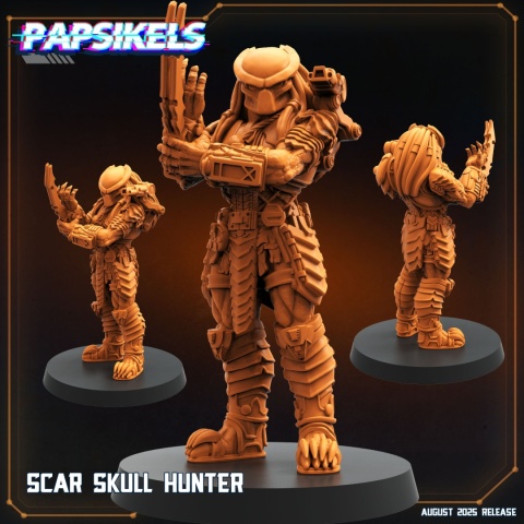 SCAR SKULL HUNTER - 1 SCAR SKULL HUNTER - 1