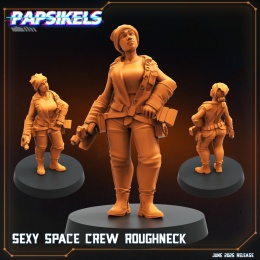 SEXY SPACE CREW ROUGHNECK - 1