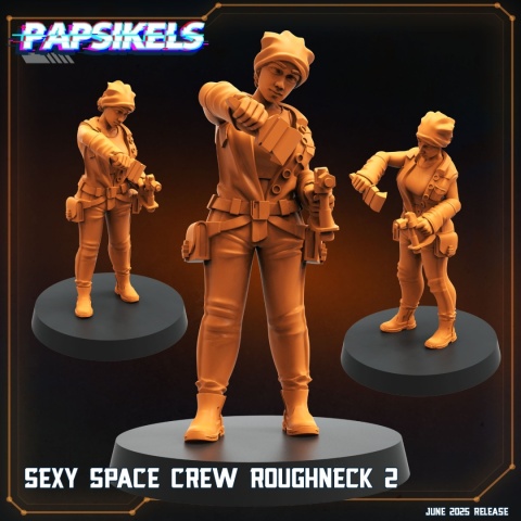 SEXY SPACE CREW ROUGHNECK - 2