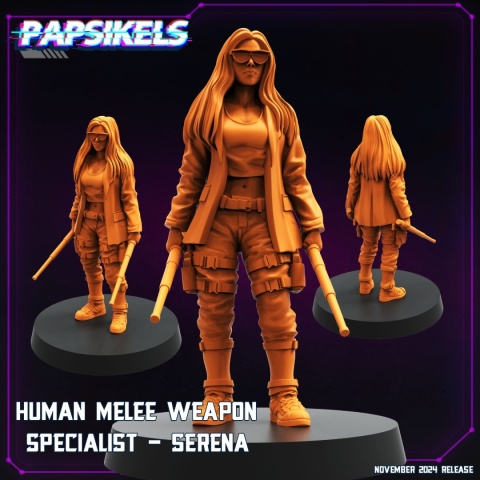 HUMAN MELEE WEAPON SPECIALIST SERENA