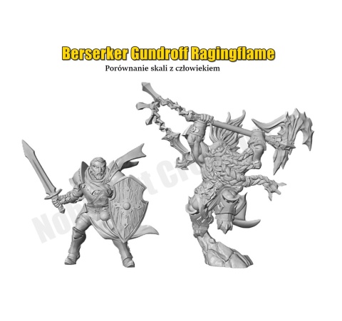 HERO BERSERKER GUNDROFF RAGINGFLAME HERO BERSERKER GUNDROFF RAGINGFLAME