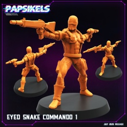 EYED SNAKE COMMANDO - 1