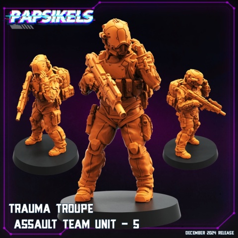 TRAUMA TROUPE ASSAULT TEAM UNIT - 5 TRAUMA TROUPE ASSAULT TEAM UNIT - 5