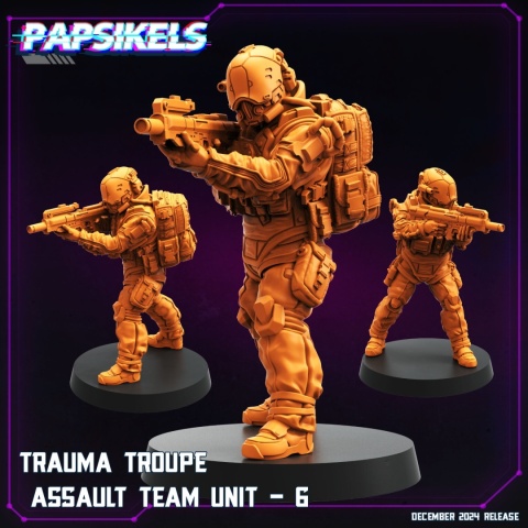 TRAUMA TROUPE ASSAULT TEAM UNIT - 6