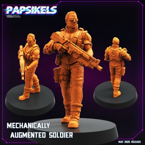 MECHANICALLY AUGMENTED SOLDIER - 1