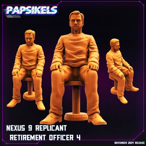 NEXUS 9 REPLICANT RETIREMENT OFFICER - 4