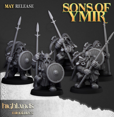 DWARF RANGERS SPEARMEN