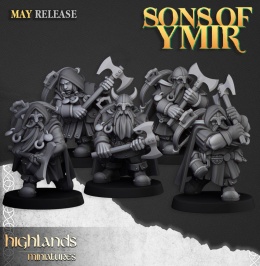 DWARF RANGERS TWO HANDED AXES