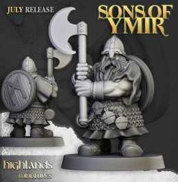 DWARFS WARRIORS TWO HANDED UNIT