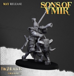 MOUNTED DWARF LIGHT CAVALRY - MUZYK