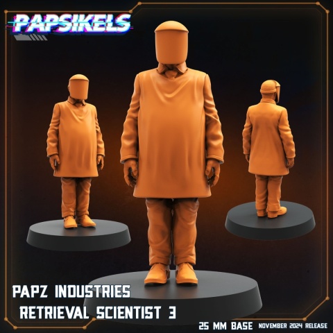 PAPZ INDUSTRIES RETRIEVAL SCIENTIST - 3