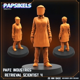 PAPZ INDUSTRIES RETRIEVAL SCIENTIST - 4