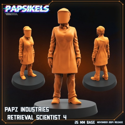 PAPZ INDUSTRIES RETRIEVAL SCIENTIST - 4