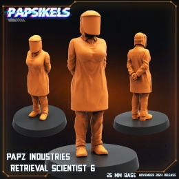 PAPZ INDUSTRIES RETRIEVAL SCIENTIST - 6