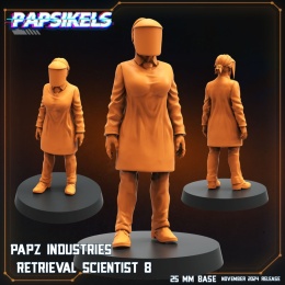 PAPZ INDUSTRIES RETRIEVAL SCIENTIST - 8