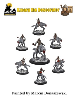 PROFESSIONALLY HAND-PAINTEDAZNARG THE DESECRATOR ( 28 MM / SKALA 1:56)