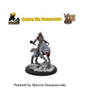 PROFESJONALNIE, RĘCZNIE MALOWANA FIGURKA AZNARG THE DESECRATOR ( 28 MM / SKALA 1:56)