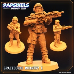 SPACE BORNE INFANTRY E