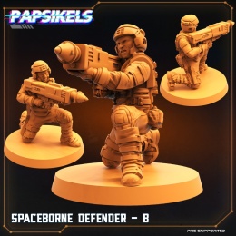 SPACEBORNE DEFENDER B