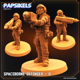 SPACEBORNE DEFENDER D