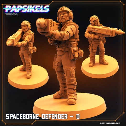 SPACEBORNE DEFENDER D
