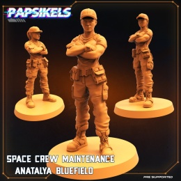 SPACE CREW MAINTENANCE ANATALYA BLUEFIELD