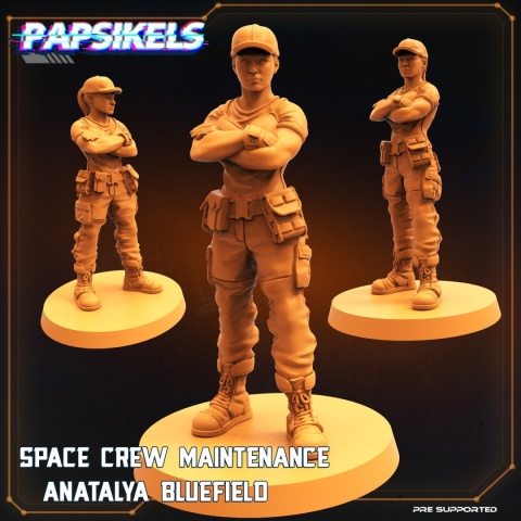 SPACE CREW MAINTENANCE ANATALYA BLUEFIELD