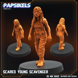SCARED YOUNG SCAVENGER
