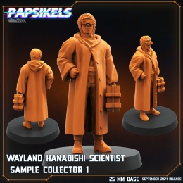 WAYLAND HANABISHI SCIENTIST SAMPLE COLLECTOR - 1