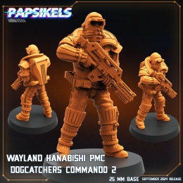 WAYLAND HANABISHI PMC DOGCATCHERS COMMANDO - 2
