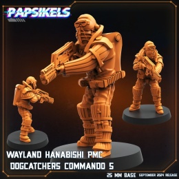 WAYLAND HANABISHI PMC DOGCATCHERS COMMANDO - 5