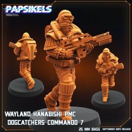 WAYLAND HANABISHI PMC DOGCATCHERS COMMANDO - 7