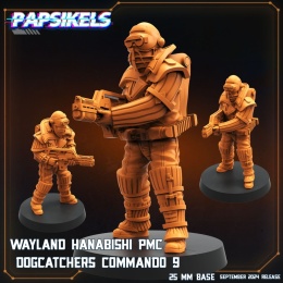 WAYLAND HANABISHI PMC DOGCATCHERS COMMANDO - 9