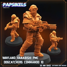WAYLAND HANABISHI PMC DOGCATCHERS COMMANDO - 10