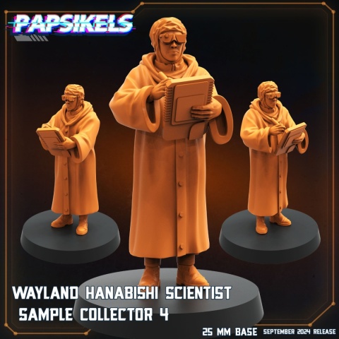 WAYLAND HANABISHI SCIENTIST SAMPLE COLLECTOR - 4