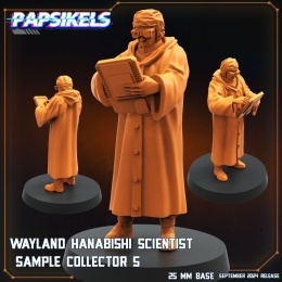 WAYLAND HANABISHI SCIENTIST SAMPLE COLLECTOR - 5