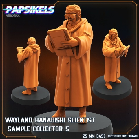 WAYLAND HANABISHI SCIENTIST SAMPLE COLLECTOR - 5