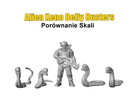 XENO ALIEN BELLY BURSTERS XENO ALIEN BELLY BURSTERS