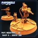 PAPZ INDUSTRIES XB DALOY SENTRY GUNS (SET)