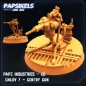 PAPZ INDUSTRIES XB DALOY SENTRY GUNS (SET)