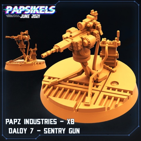PAPZ INDUSTRIES XB DALOY SENTRY GUNS (SET) PAPZ INDUSTRIES XB DALOY SENTRY GUNS (SET)