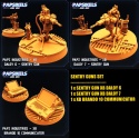 PAPZ INDUSTRIES XB DALOY SENTRY GUNS (SET)