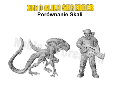 XENO ALIEN DEADLY SHREDDER XENO ALIEN DEADLY SHREDDER