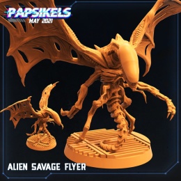 XENO ALIEN SAVAGE FLYER